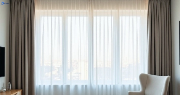 Restored vibrant drapes in clayfield QLD after Matty Curtain Cleaning